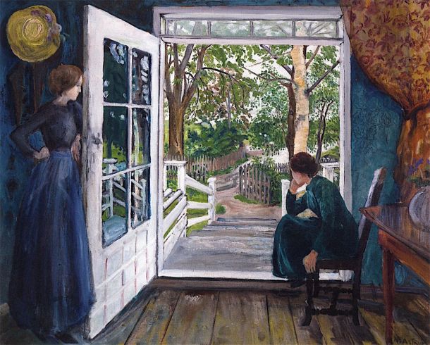 nikolai-astrup--by-the-open-door